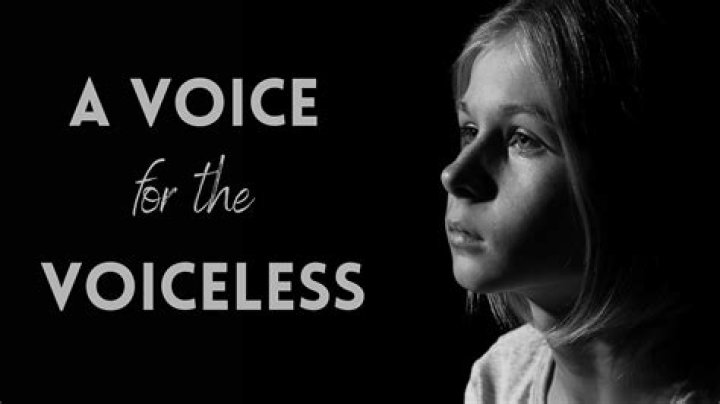 A Voice For The Voiceless