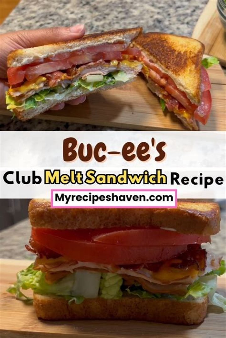 Buc Ee's Club Melt Sandwich