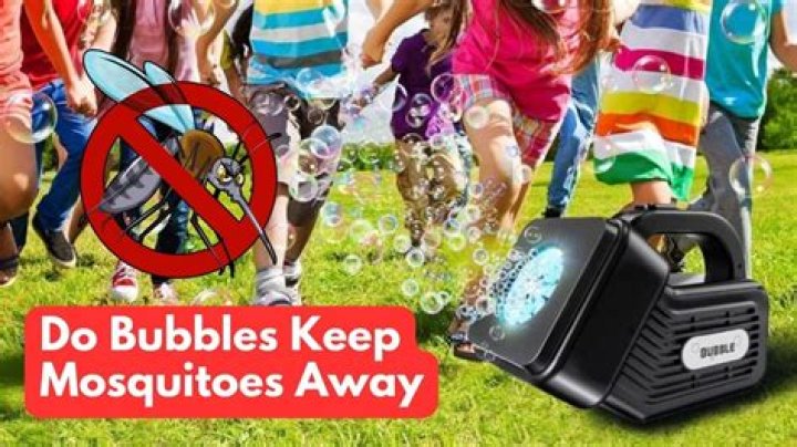 Do Bubbles Keep Mosquitoes Away