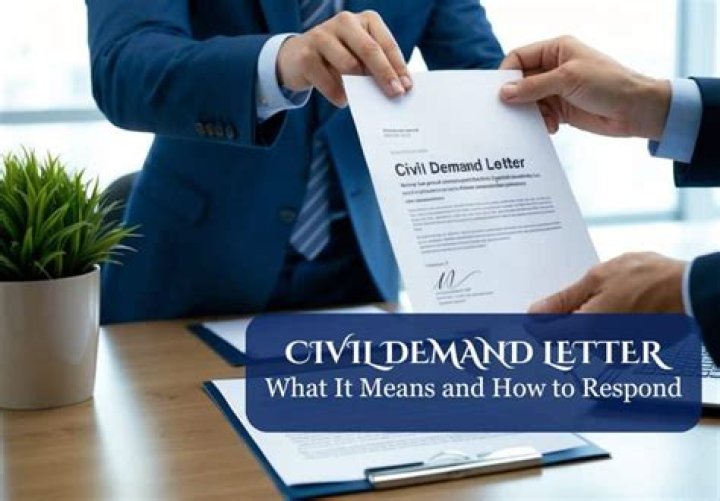 Does a civil demand letter go on your record? |