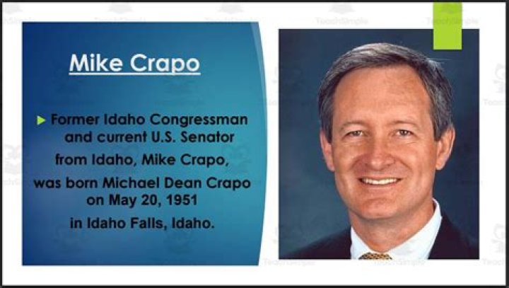 Mike Crapo Biography, Age, Height, Wife, Net Worth, Family ·