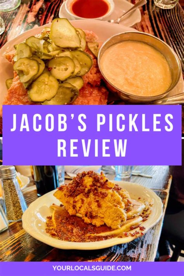 Rediscover Jewish-American Cuisine: Explore Jacob's Pickles Restaurant