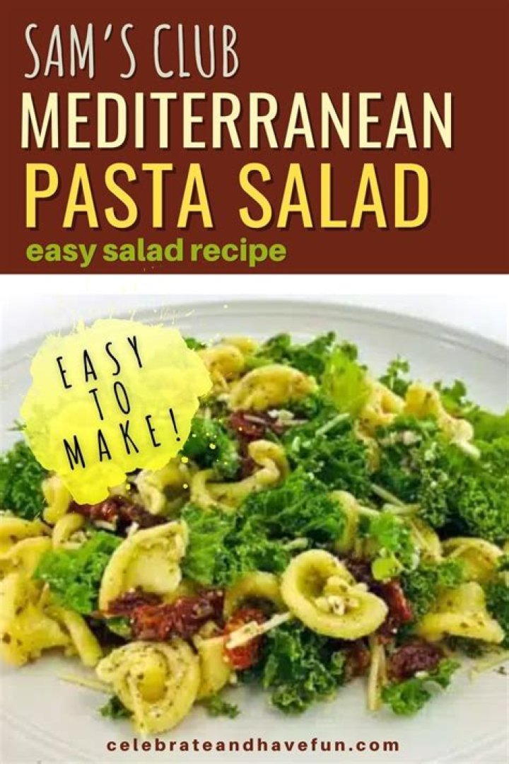 Sam's Club Mediterranean Pasta Salad