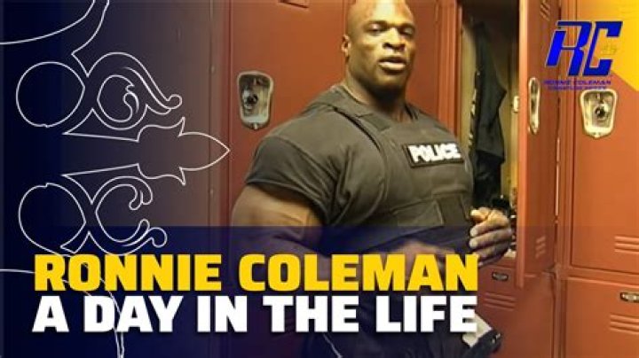 Was Ronnie Coleman A Police Officer